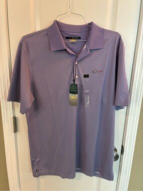 Greg Norman Collection Lavender Men’s Performance Polo
